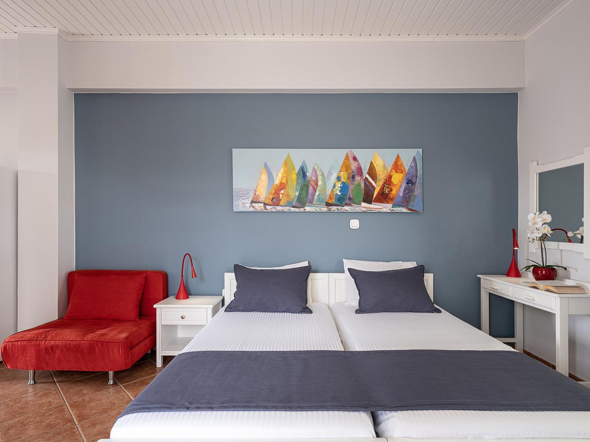 Elena Seafront Luxury Apartments Almirida Værelse billede