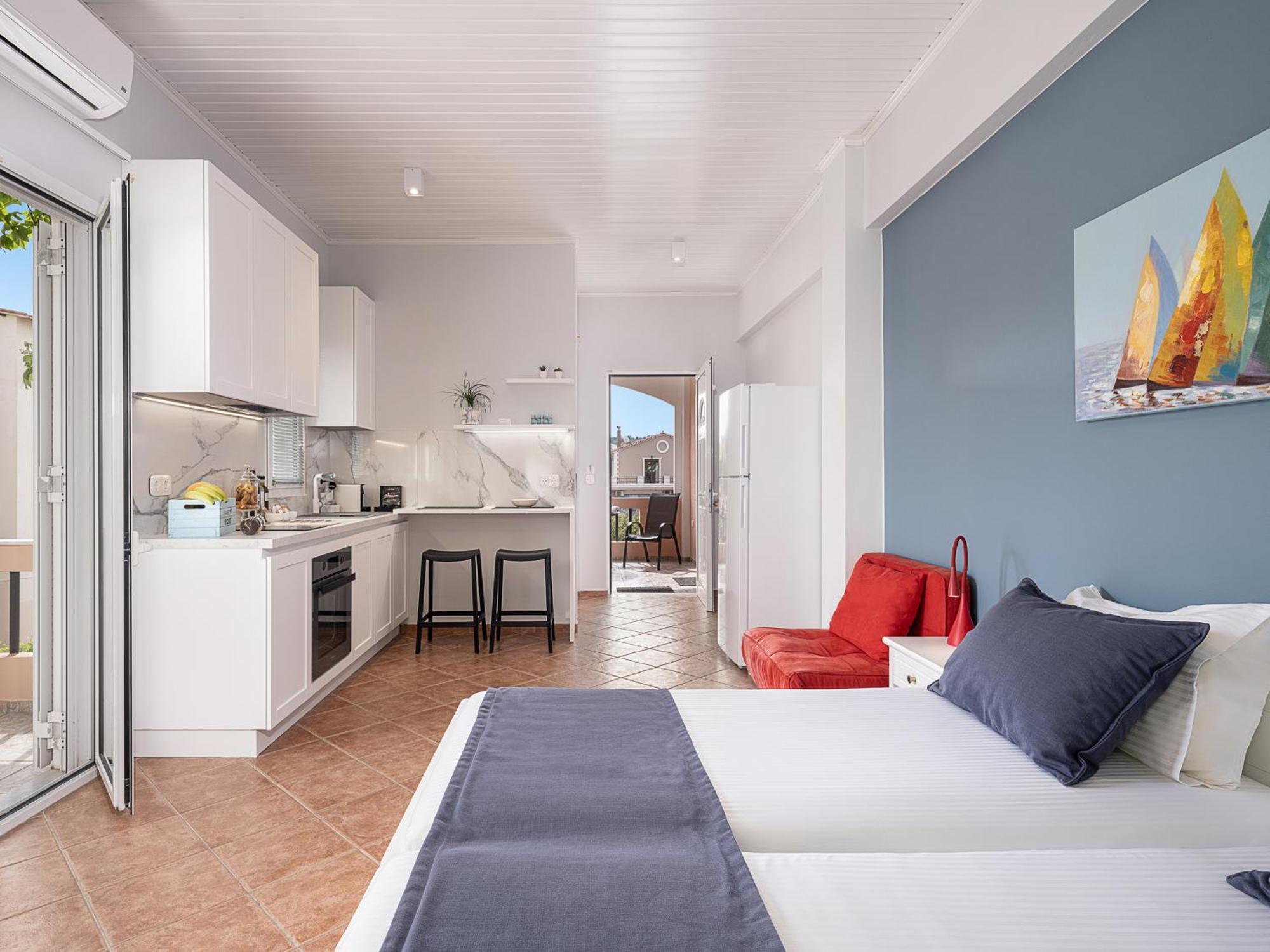 Elena Seafront Luxury Apartments Almirida Eksteriør billede