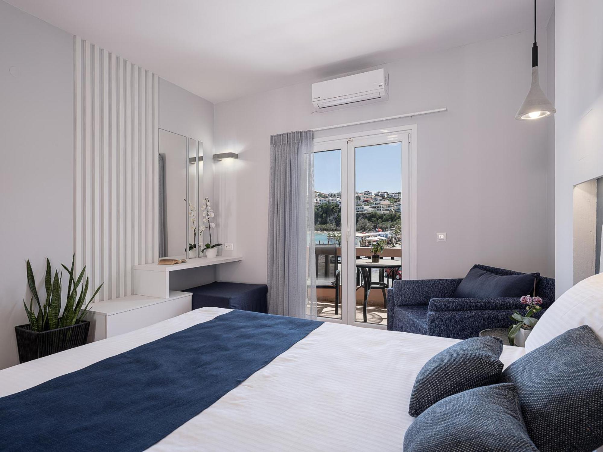 Elena Seafront Luxury Apartments Almirida Eksteriør billede