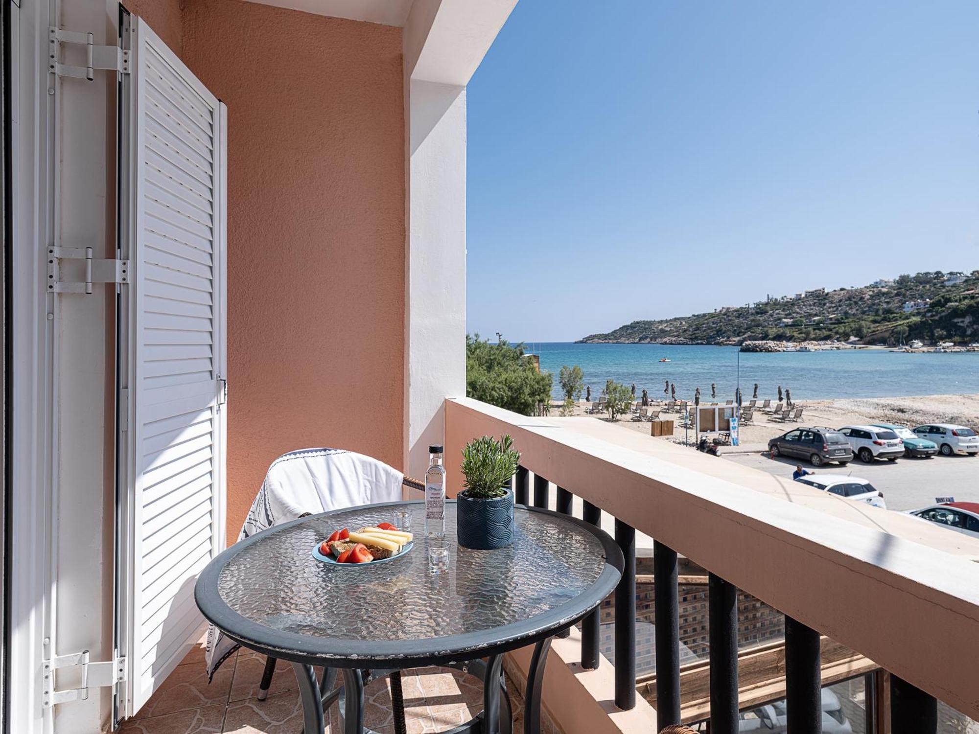 Elena Seafront Luxury Apartments Almirida Eksteriør billede
