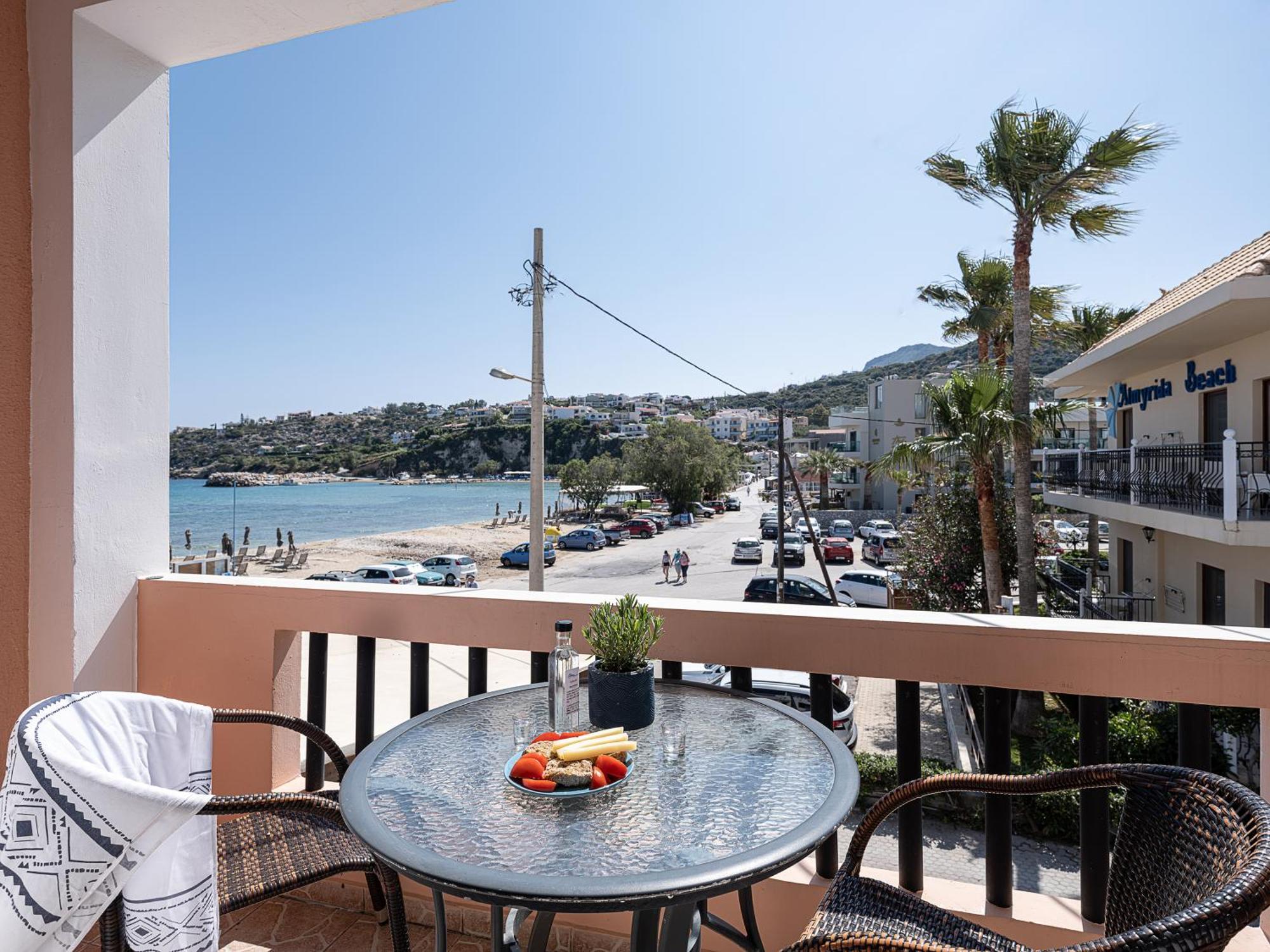 Elena Seafront Luxury Apartments Almirida Eksteriør billede