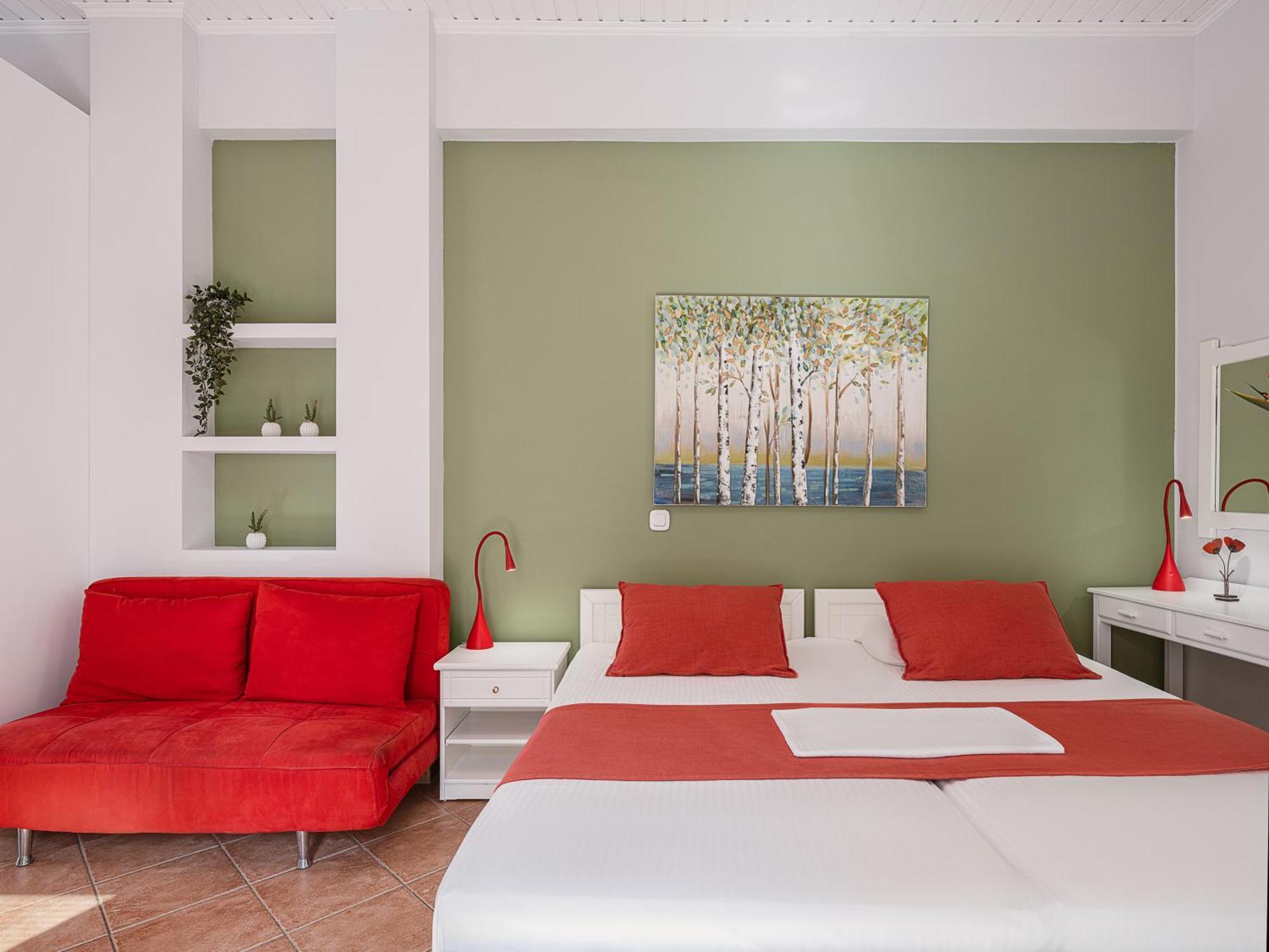 Elena Seafront Luxury Apartments Almirida Eksteriør billede