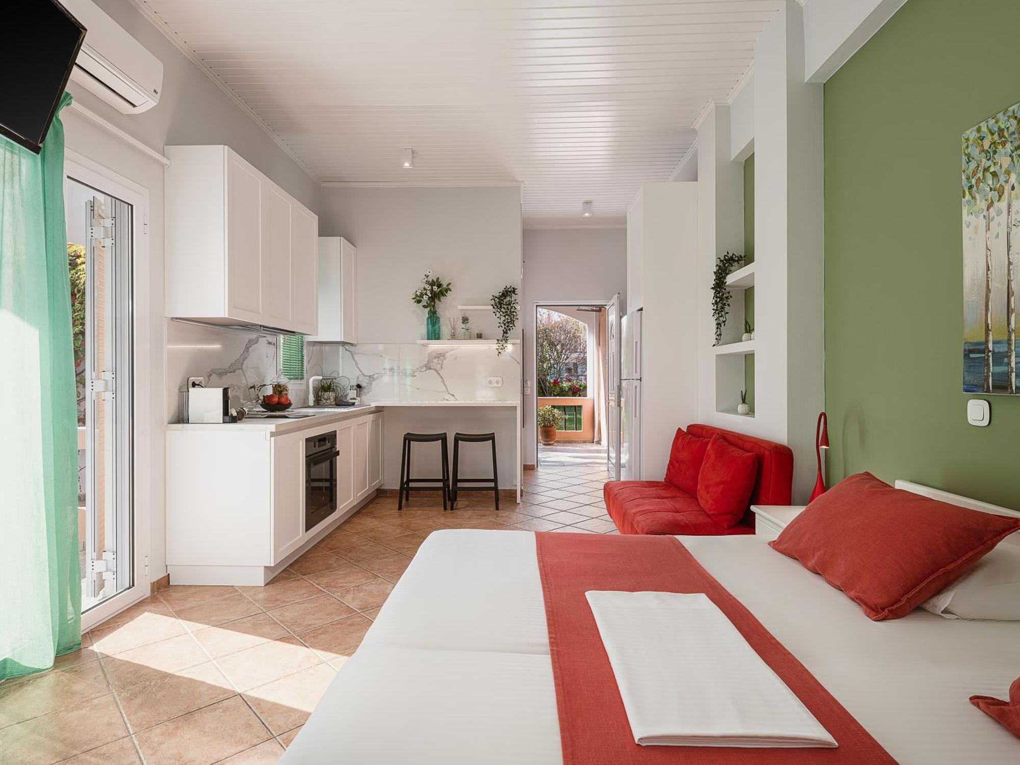Elena Seafront Luxury Apartments Almirida Eksteriør billede